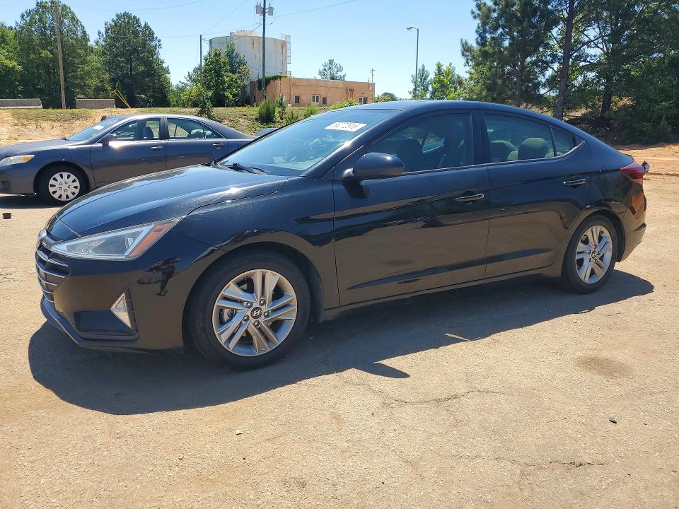 2019 Hyundai Elantra მანქანა იყიდება აუქციონზე, vin: 5NPD84LF8KH455069, აუქციონის ნომერი: 56272916