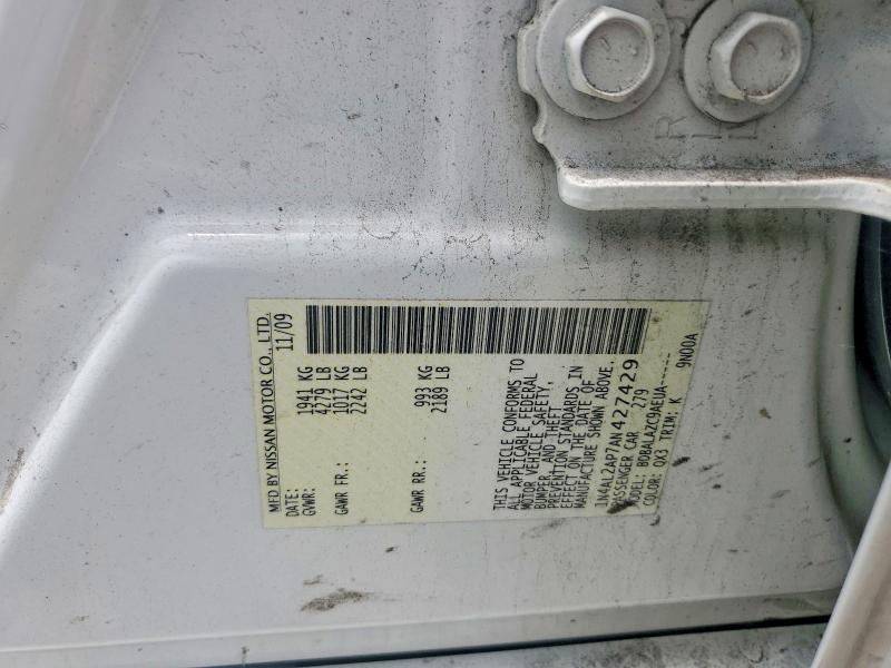 57496886 :رقم المزاد ، 1N4AL2AP7AN427429 vin ، 2010 Nissan Altima مزاد بيع