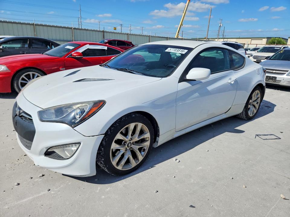 57703816 :رقم المزاد ، KMHHT6KD2EU117118 vin ، 2014 Hyundai Genesis Coupe مزاد بيع