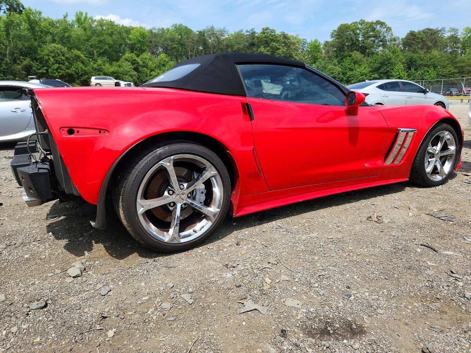 58965276 :رقم المزاد ، 1G1YW3DW7B5108941 vin ، 2011 Chevrolet Corvette مزاد بيع