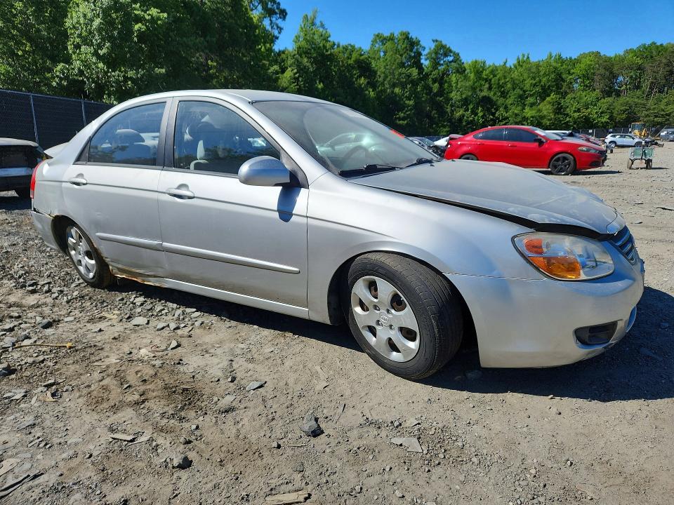 Aukcja sprzedaży 2008 Kia Spectra, vin: KNAFE121185538001, numer aukcji: 55990556
