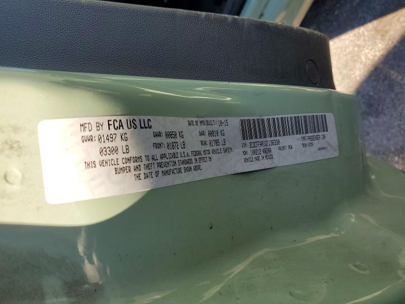 Продаж на аукціоні авто 2016 Fiat 500, vin: 3C3CFFAR1GT136330, номер лоту: 57781866