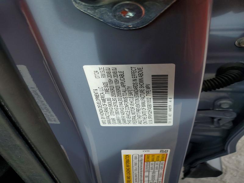 Aukcja sprzedaży 2025 Honda Pilot, vin: 5FNYG2H74SB010532, numer aukcji: 58067136