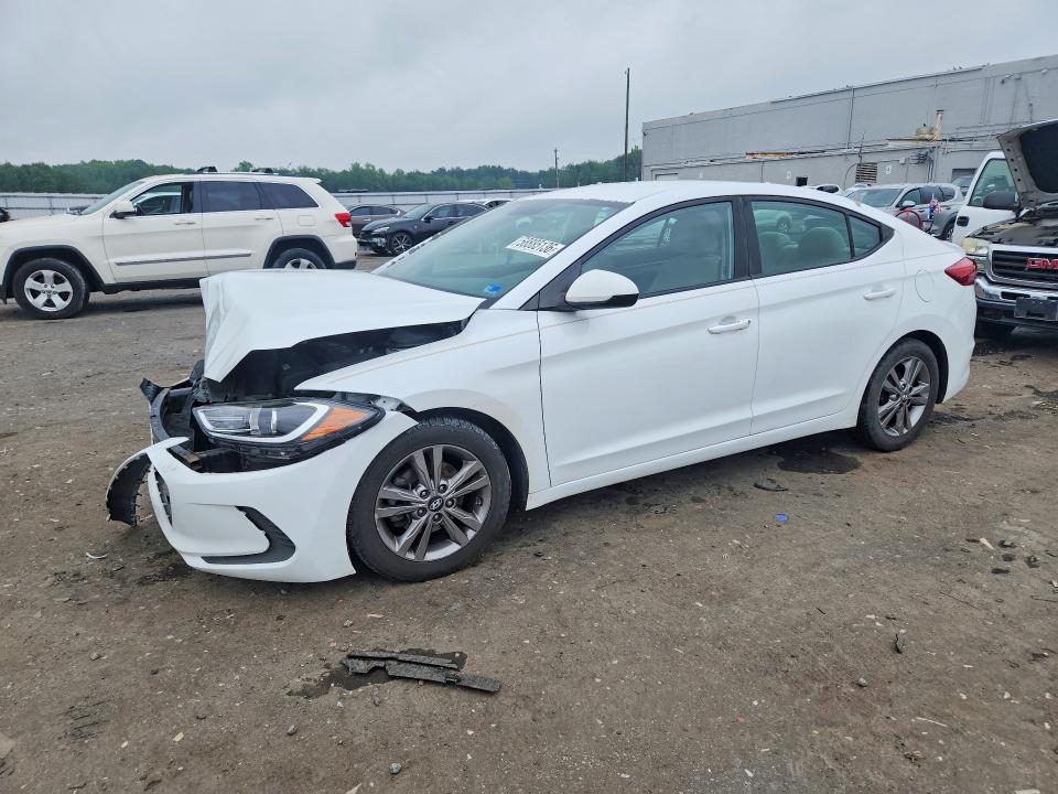 58885136 :رقم المزاد ، 5NPD84LF0HH060036 vin ، 2017 Hyundai Elantra مزاد بيع