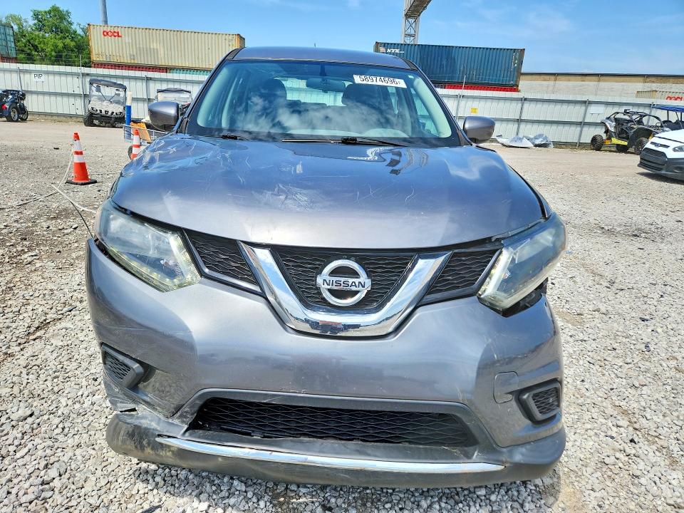 58974696 :رقم المزاد ، 5N1AT2MV9GC911025 vin ، 2016 Nissan Rogue مزاد بيع
