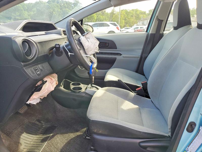 57968166 :رقم المزاد ، JTDKDTB30E1084375 vin ، 2014 Toyota Prius C مزاد بيع