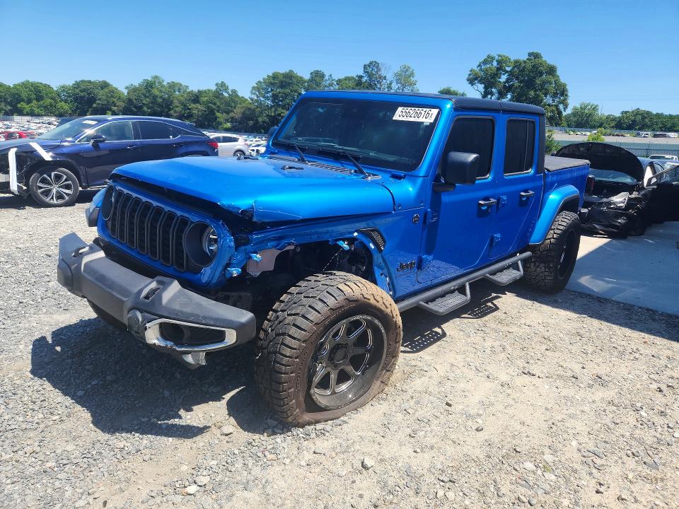 Продажа на аукционе авто 2024 Jeep Gladiator, vin: 1C6HJTAG9RL128012, номер лота: 55626616