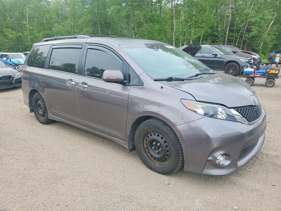 Продажа на аукционе авто 2014 Toyota Sienna, vin: 5TDXK3DC6ES412698, номер лота: 57897796