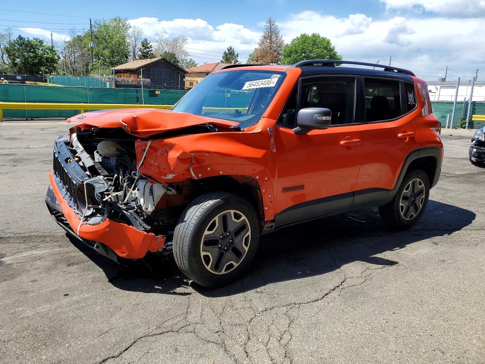 Aukcja sprzedaży 2017 Jeep Renegade, vin: ZACCJBCB8HPE52464, numer aukcji: 56453406