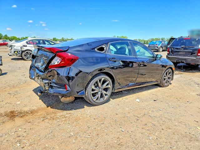 2021 Honda Civic მანქანა იყიდება აუქციონზე, vin: 2HGFC2F83MH555909, აუქციონის ნომერი: 57299196