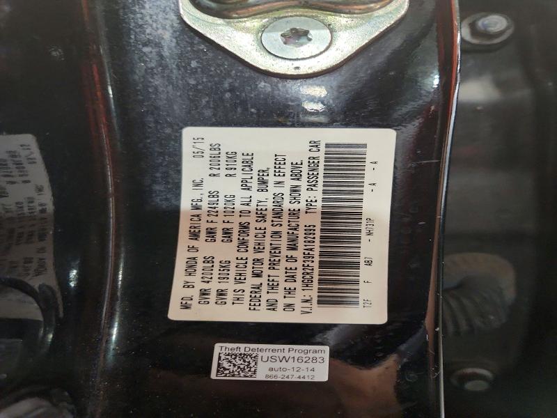 58972986 :رقم المزاد ، 1HGCR2F39FA182995 vin ، 2015 Honda Accord مزاد بيع