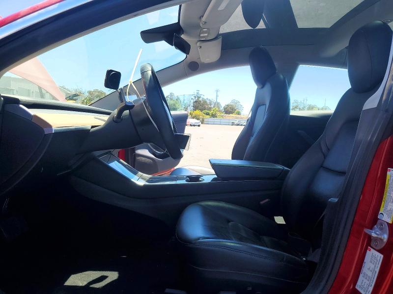 2018 Tesla Model 3 მანქანა იყიდება აუქციონზე, vin: 5YJ3E1EB7JF073397, აუქციონის ნომერი: 57082836
