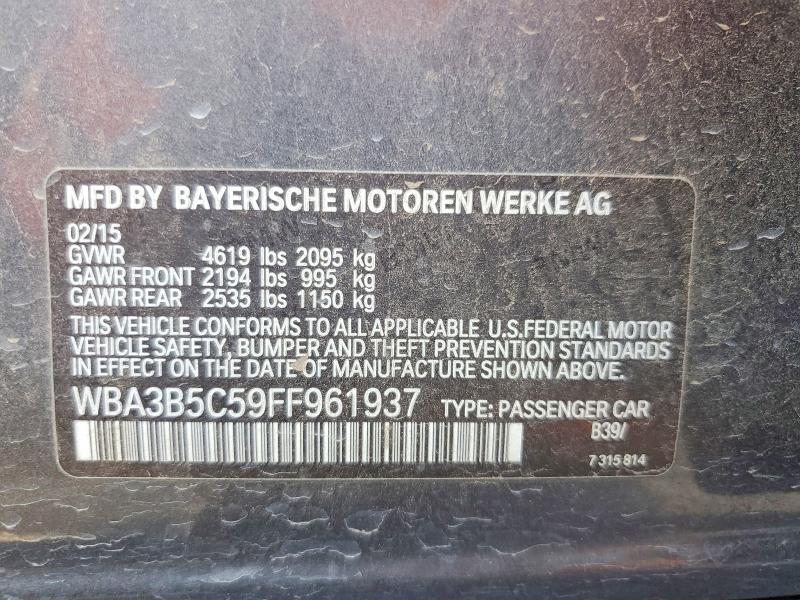 Продаж на аукціоні авто 2015 Bmw 328, vin: WBA3B5C59FF961937, номер лоту: 57873096