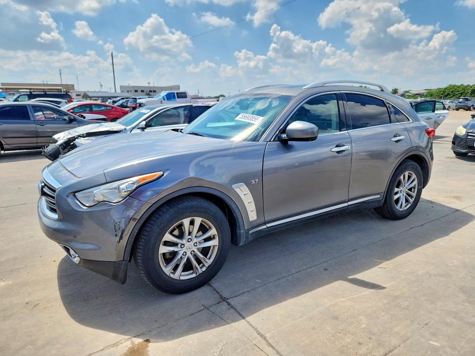55693856 :رقم المزاد ، JN8CS1MU7EM451067 vin ، 2014 Infiniti Qx70 مزاد بيع