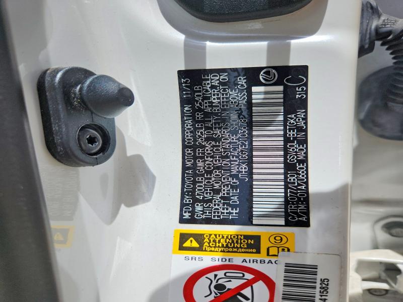 Aukcja sprzedaży 2014 Lexus Es, vin: JTHBK1GG7E2103678, numer aukcji: 55800396