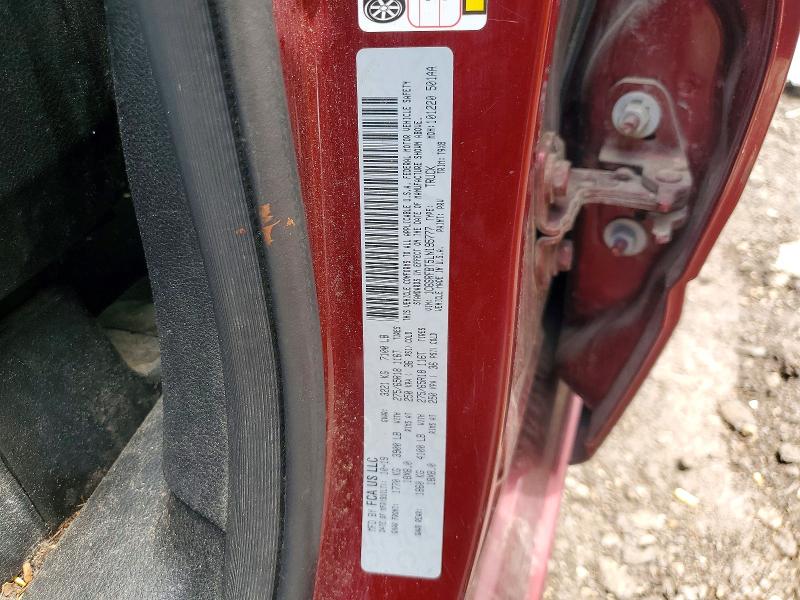 2020 Ram 1500 მანქანა იყიდება აუქციონზე, vin: 1C6SRFBT5LN195777, აუქციონის ნომერი: 57692236
