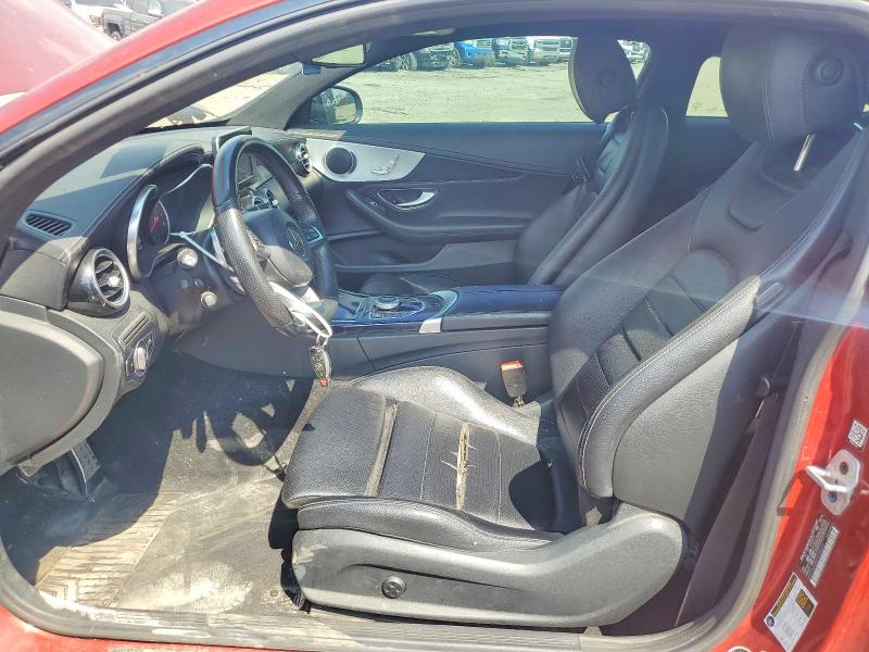 55917176 :رقم المزاد ، WDDWJ4JB6HF502461 vin ، 2017 Mercedes-benz C مزاد بيع