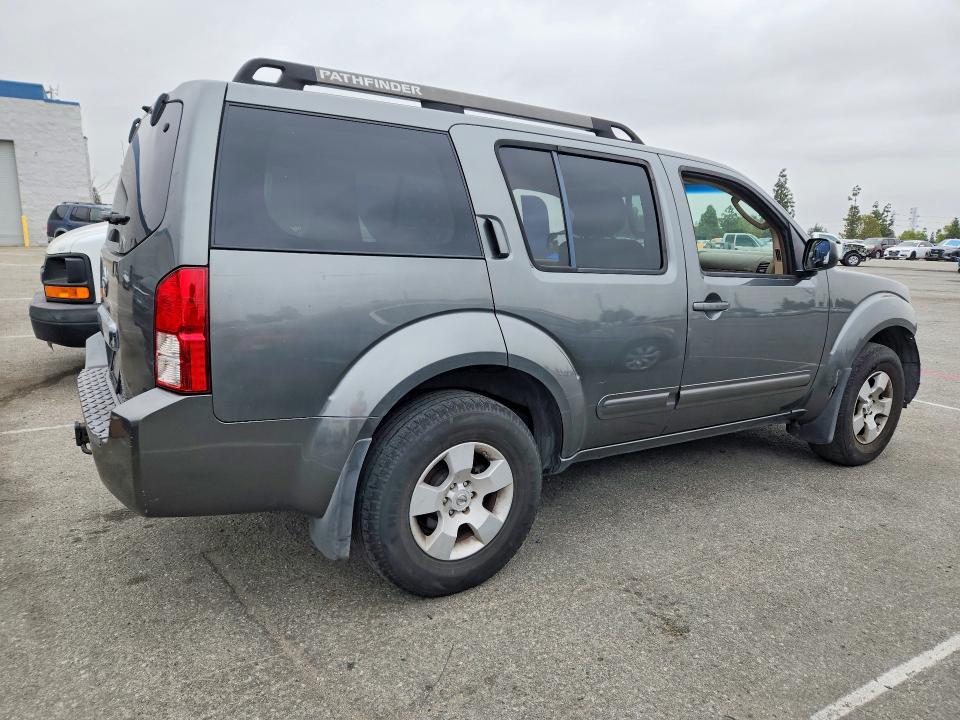 58068566 :رقم المزاد ، 5N1AR18U07C633853 vin ، 2007 Nissan Pathfinder مزاد بيع