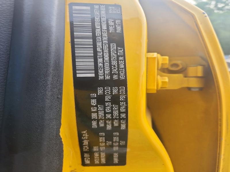 56211496 :رقم المزاد ، ZACCJBBT5GPD75223 vin ، 2016 Jeep Renegade مزاد بيع