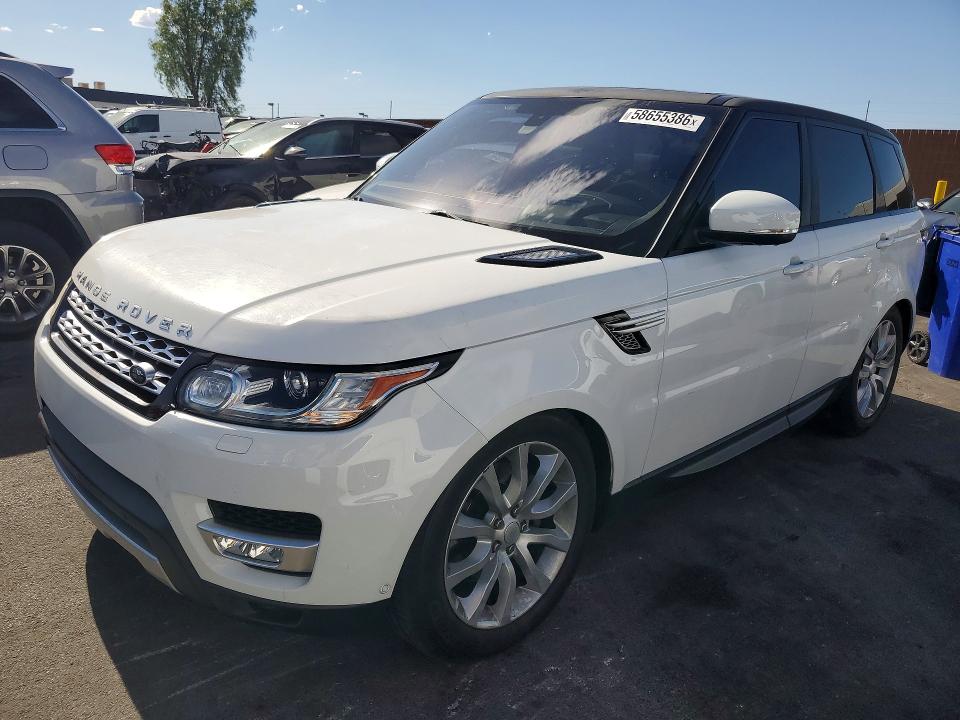 Продажа на аукционе авто 2016 Land Rover Range Rover Sport, vin: SALWR2PF1GA592236, номер лота: 58655386