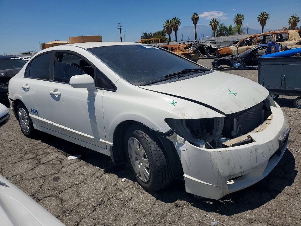 57068896 :رقم المزاد ، 19XFA4F55AE000747 vin ، 2010 Honda Civic مزاد بيع
