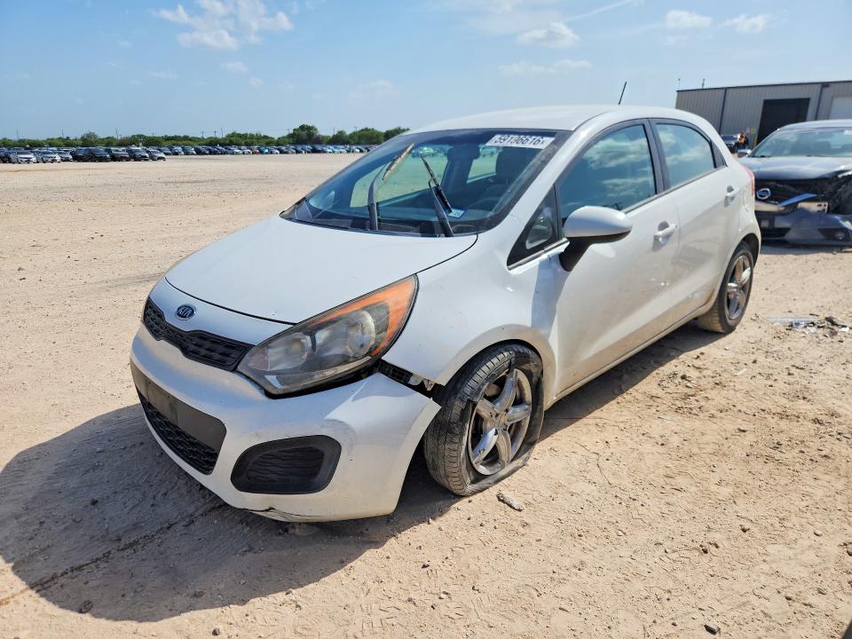 2012 Kia Rio მანქანა იყიდება აუქციონზე, vin: KNADM5A38C6024007, აუქციონის ნომერი: 59196616