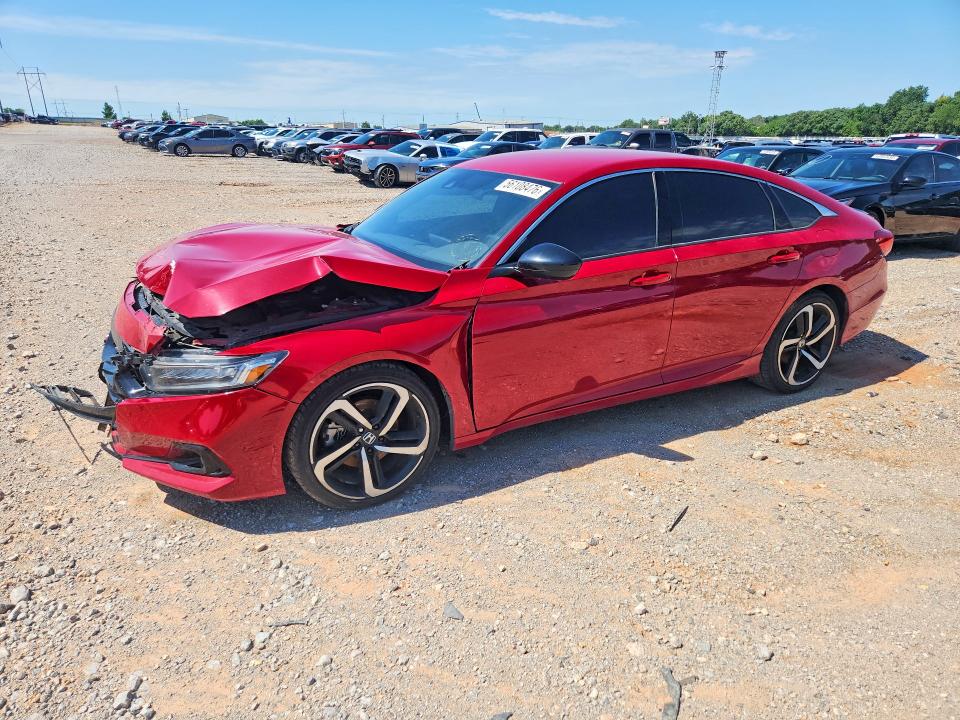 Aukcja sprzedaży 2021 Honda Accord, vin: 1HGCV1F39MA082396, numer aukcji: 56108476
