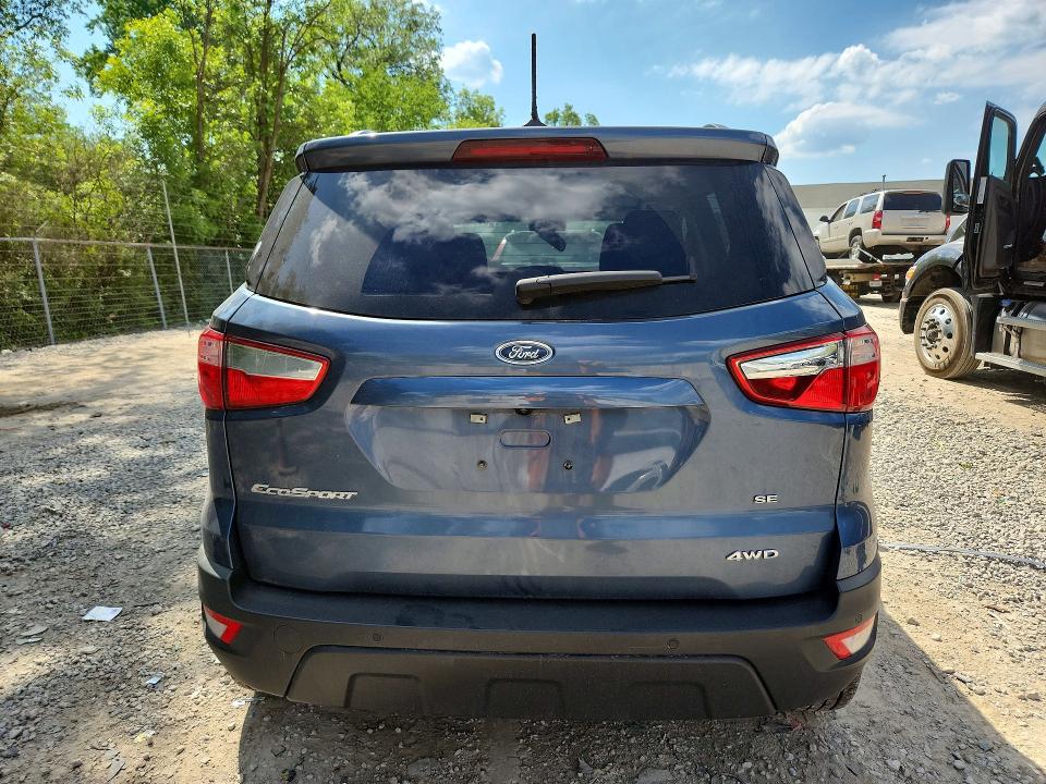 2021 Ford Ecosport მანქანა იყიდება აუქციონზე, vin: MAJ6S3GL6MC431443, აუქციონის ნომერი: 56114596