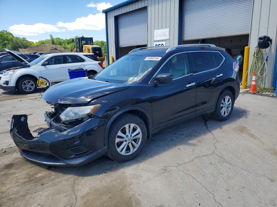 2016 Nissan Rogue მანქანა იყიდება აუქციონზე, vin: 5N1AT2MV8GC750313, აუქციონის ნომერი: 54958156