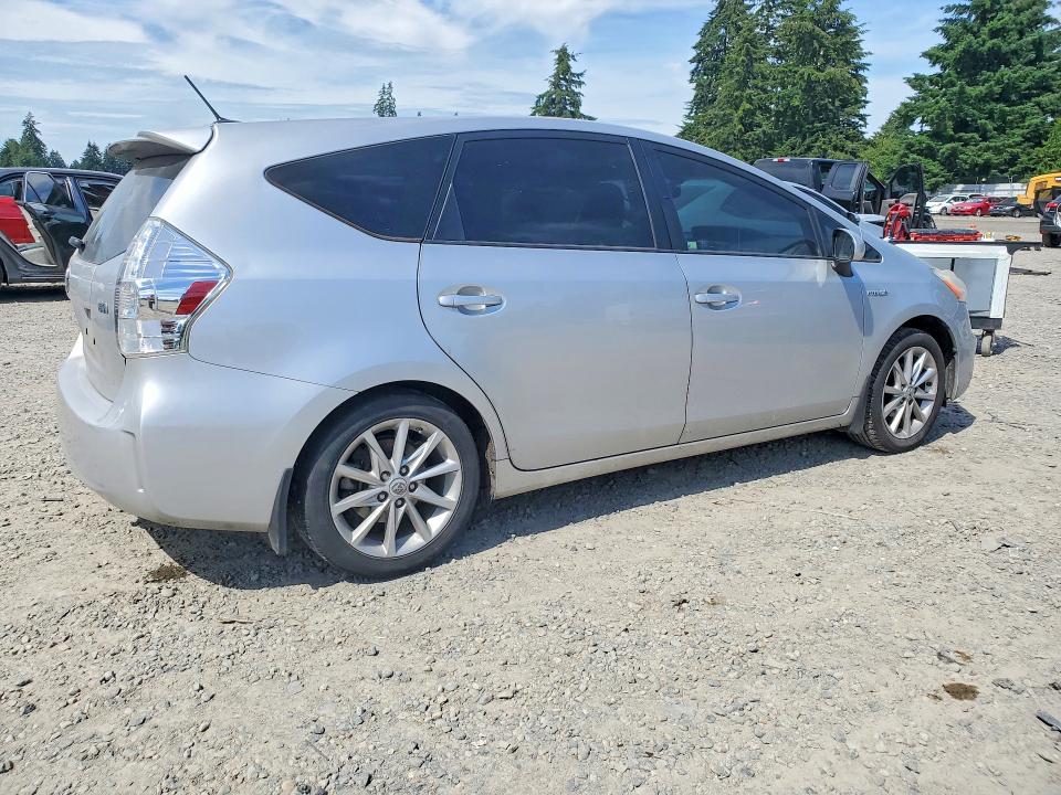 2012 Toyota Prius V მანქანა იყიდება აუქციონზე, vin: JTDZN3EU9C3080360, აუქციონის ნომერი: 57351366