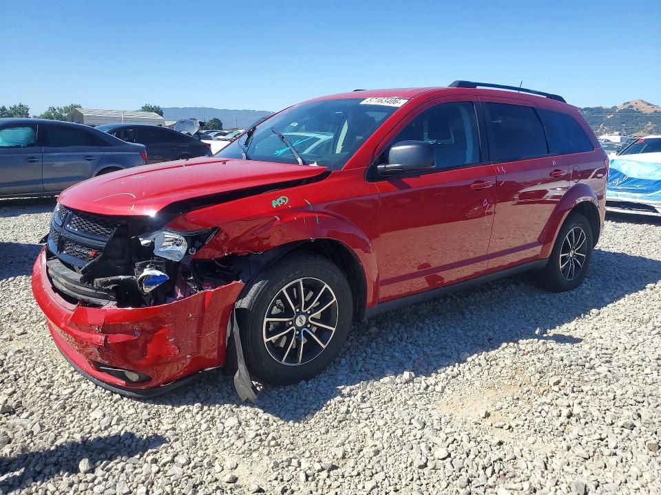 Auction sale of the 2018 Dodge Journey, vin: 3C4PDCAB7JT534931, lot number: 57163406