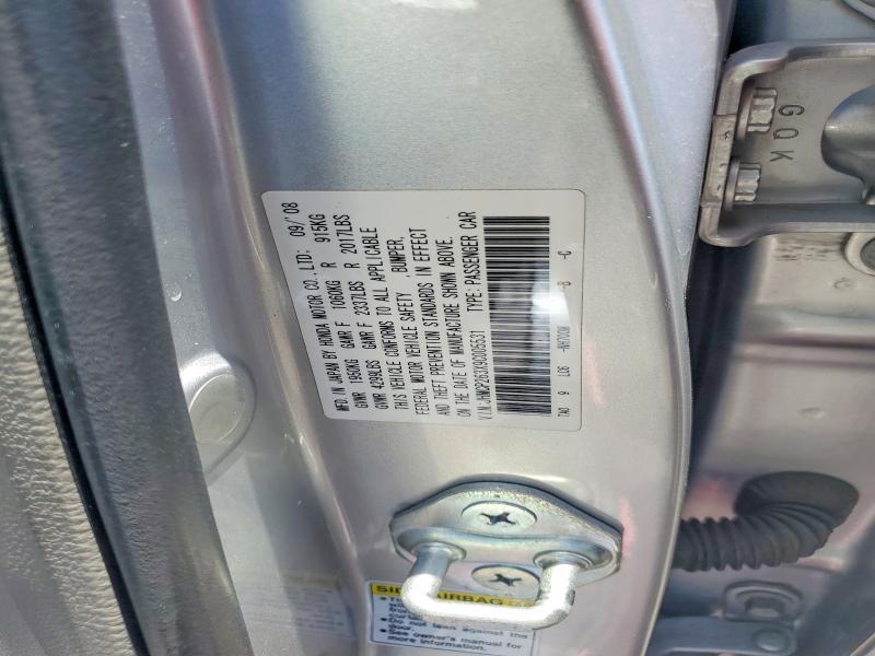 Продаж на аукціоні авто 2009 Honda Accord, vin: JHMCP263X9C005531, номер лоту: 56365306