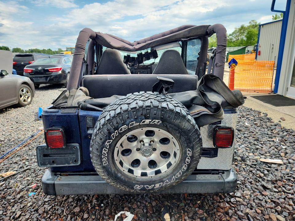 2000 Jeep Wrangler / Tj მანქანა იყიდება აუქციონზე, vin: 1J4FA49S9YP804703, აუქციონის ნომერი: 58311246