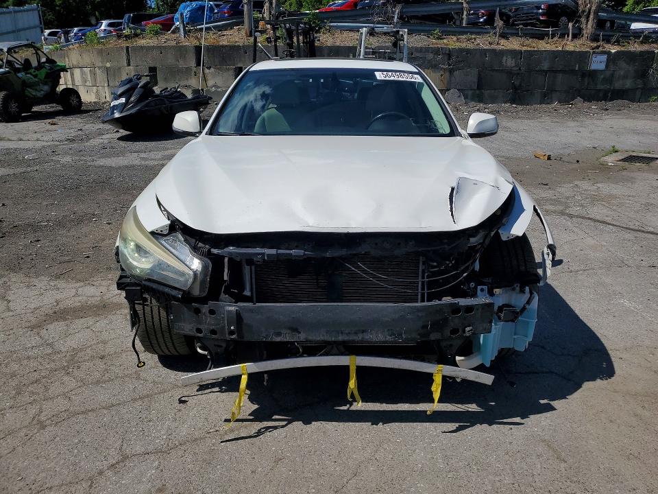 56498556 :رقم المزاد ، JN1BV7AR0EM696765 vin ، 2014 Infiniti Q50 مزاد بيع