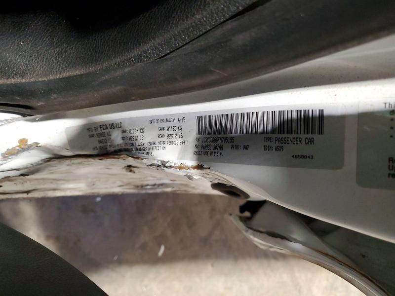 Продажа на аукционе авто 2015 Chrysler 200, vin: 1C3CCCAB6FN705195, номер лота: 56044196
