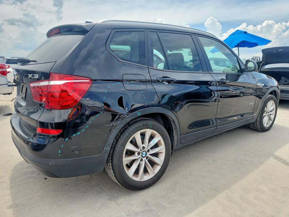 2017 Bmw X3 მანქანა იყიდება აუქციონზე, vin: 5UXWX9C33H0W67753, აუქციონის ნომერი: 54997796