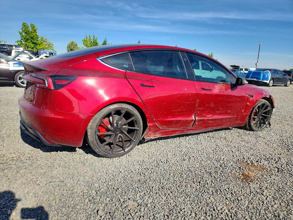 2024 Tesla Model 3 მანქანა იყიდება აუქციონზე, vin: 5YJ3E1ET6RF896004, აუქციონის ნომერი: 57396326