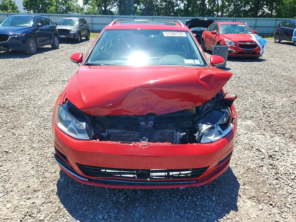 57580756 :رقم المزاد ، 3VWC17AUXHM500905 vin ، 2017 Volkswagen Golf Sportwagen مزاد بيع