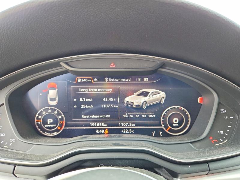 Продажа на аукционе авто 2018 Audi A5, vin: WAUFNCF57JA075772, номер лота: 58121286