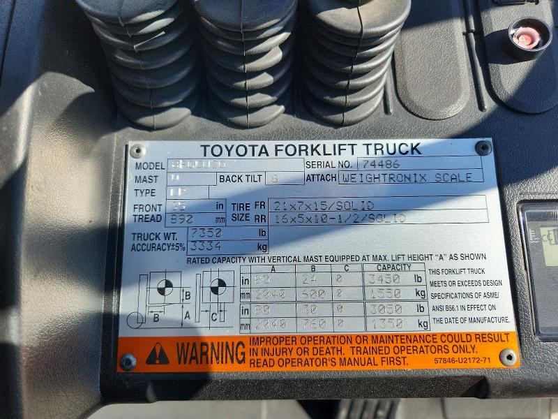 57232956 :رقم المزاد ، 74486 vin ، 2016 Toyota Unknown مزاد بيع