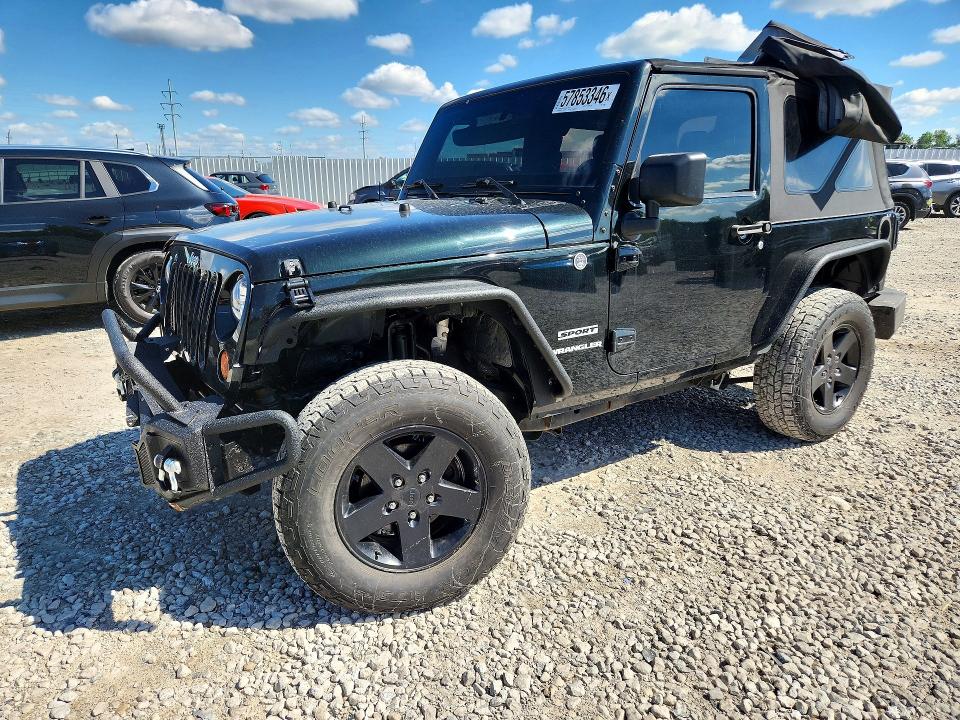 57853346 :رقم المزاد ، 1C4AJWAGXCL162009 vin ، 2012 Jeep Wrangler مزاد بيع
