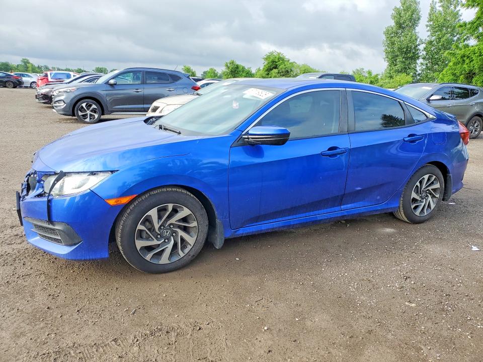 Продажа на аукционе авто 2016 Honda Civic, vin: 2HGFC2F73GH027475, номер лота: 57119526