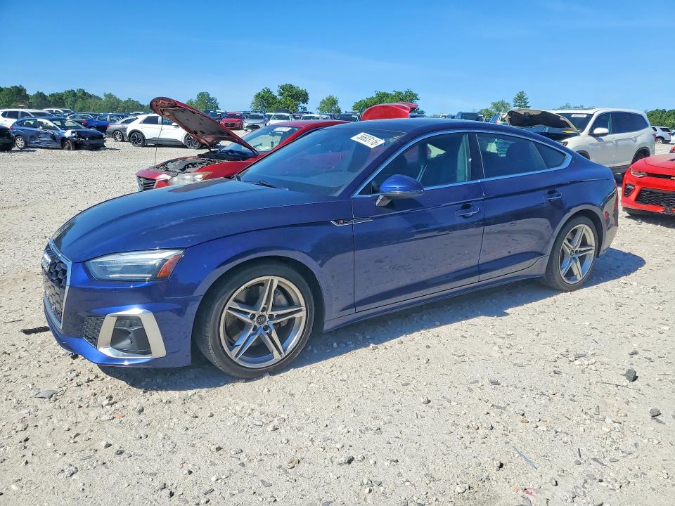 2021 Audi A5 მანქანა იყიდება აუქციონზე, vin: WAUDACF54MA058273, აუქციონის ნომერი: 56603116