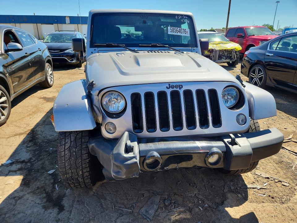 58564076 :رقم المزاد ، 1C4HJWEG3EL170786 vin ، 2014 Jeep Wrangler Unlimited مزاد بيع