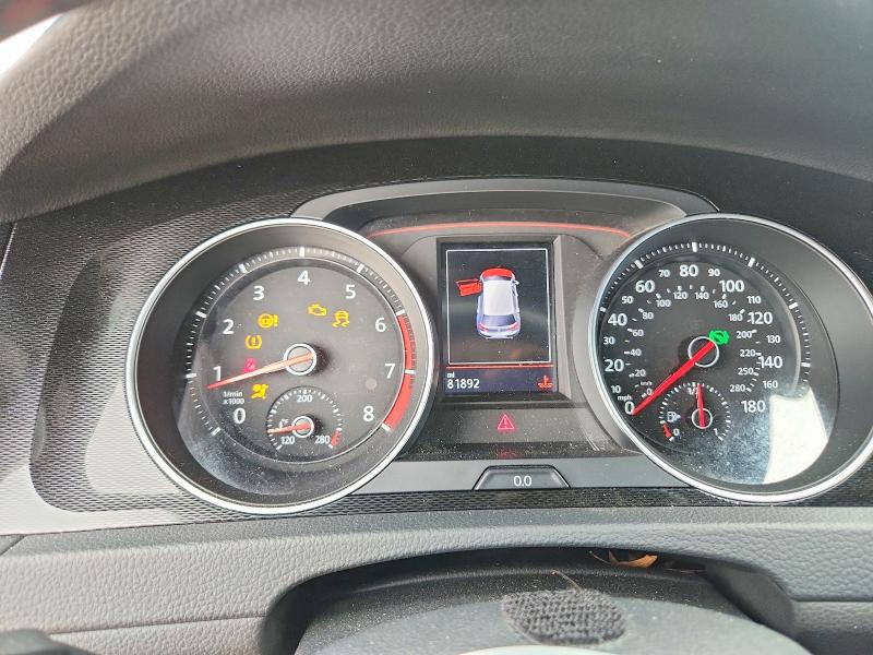 57626476 :رقم المزاد ، 3VW4T7AU3HM031736 vin ، 2017 Volkswagen Gti مزاد بيع