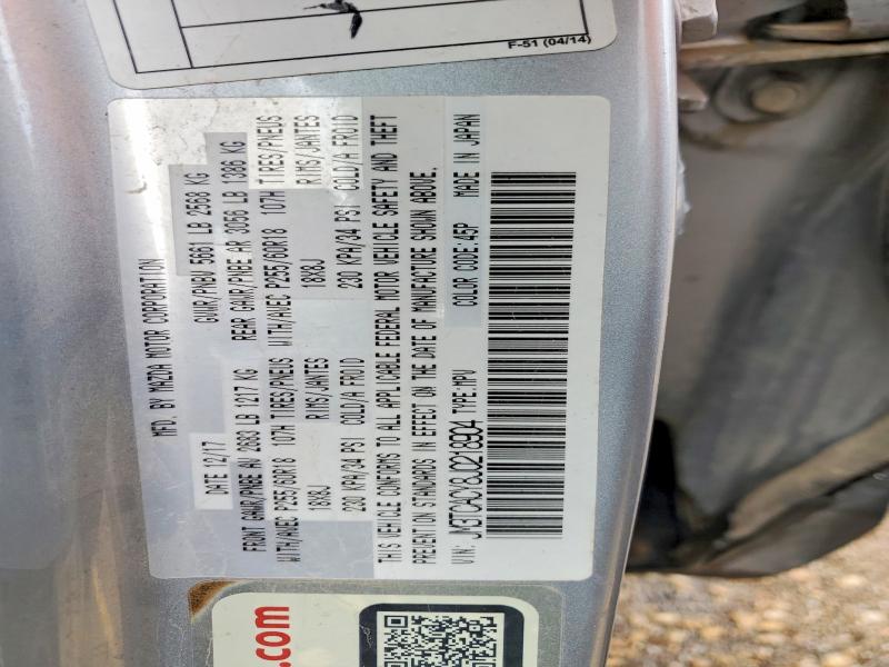 58603446 :رقم المزاد ، JM3TCACY8J0218904 vin ، 2018 Mazda Cx-9 مزاد بيع