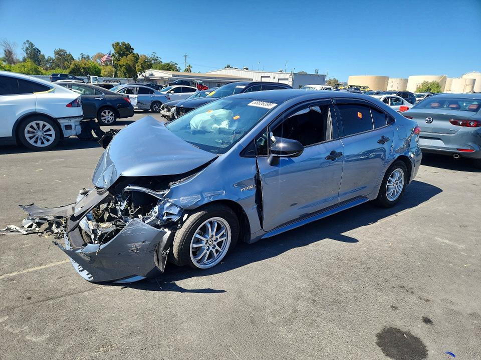 55826396 :رقم المزاد ، JTDEBRBE6LJ006302 vin ، 2020 Toyota Corolla مزاد بيع