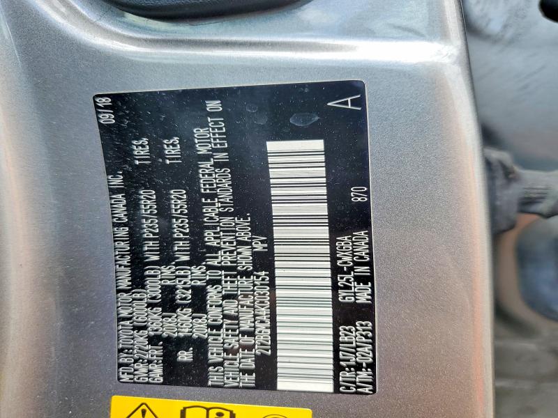 2019 Lexus Rx 450h მანქანა იყიდება აუქციონზე, vin: 2T2BGMCA4KC030154, აუქციონის ნომერი: 56107826