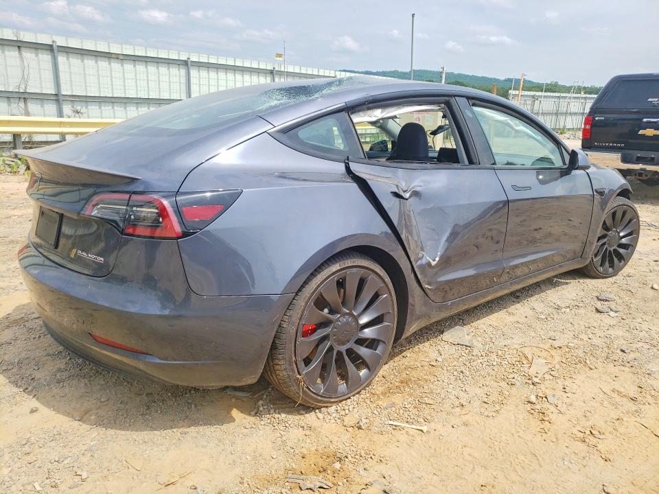 Продажа на аукционе авто 2023 Tesla Model 3, vin: 5YJ3E1EC6PF489328, номер лота: 53596636