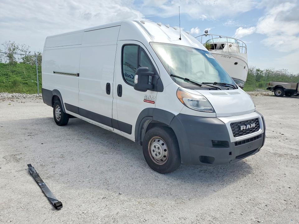 2019 Ram Promaster 3500 მანქანა იყიდება აუქციონზე, vin: 3C6URVJG8KE549205, აუქციონის ნომერი: 53603566